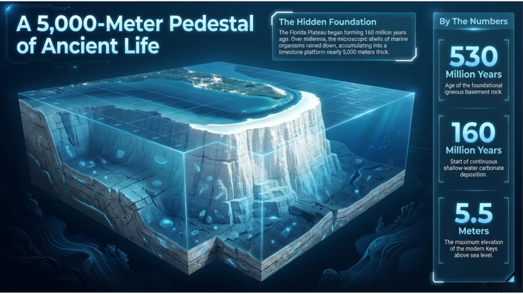 graphic depicting the depth of the ocean