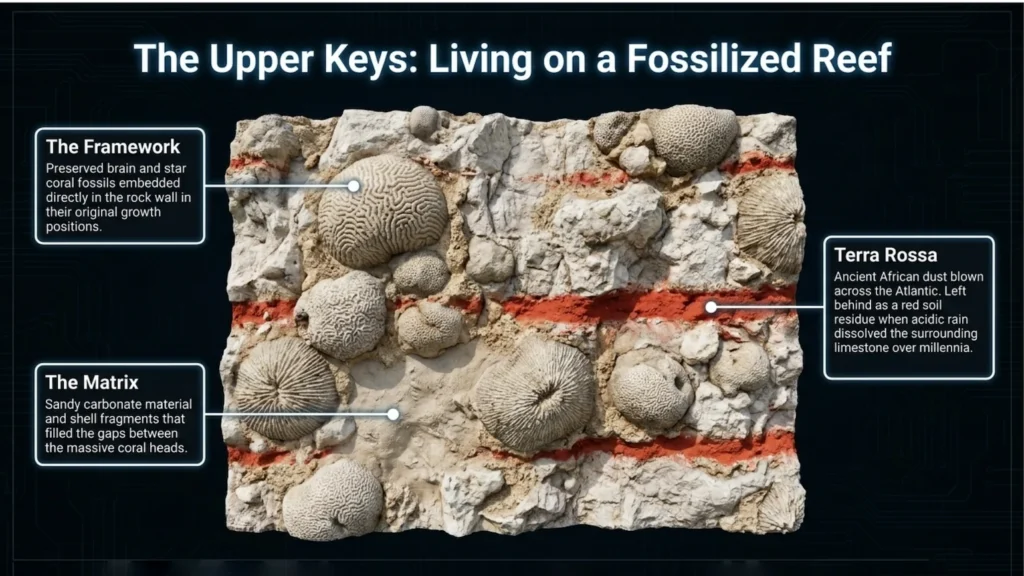 Layers of fossil