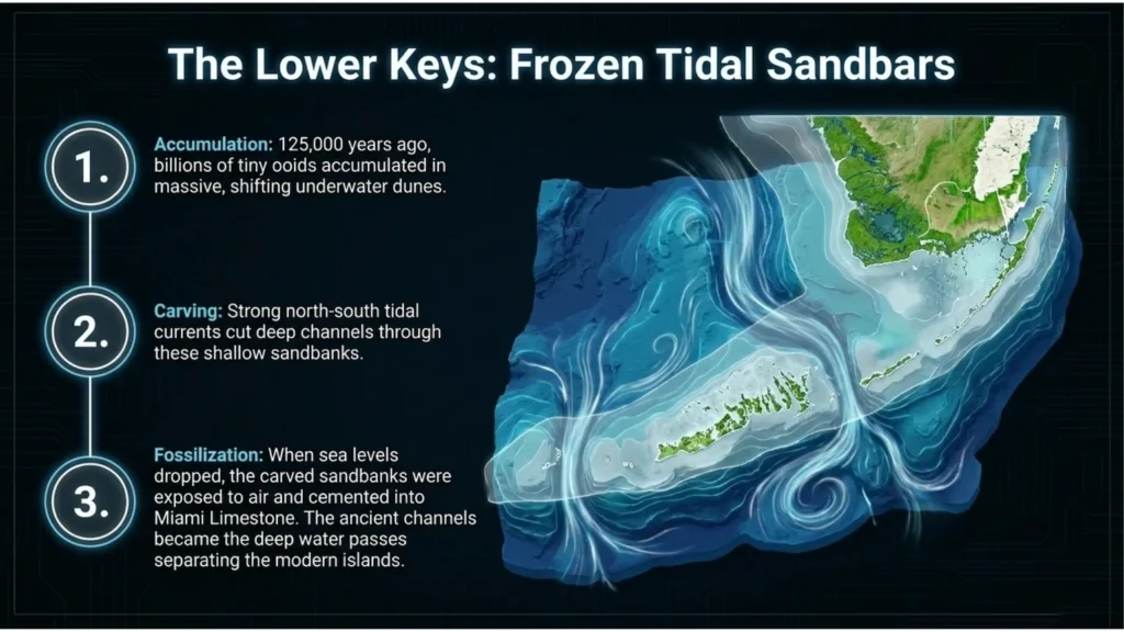 formation of sandbars